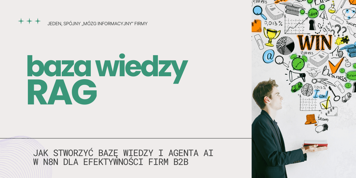 Bazy wiedzy RAG w praktyce – jak stworzyć bazę wiedzy i agenta AI w n8n